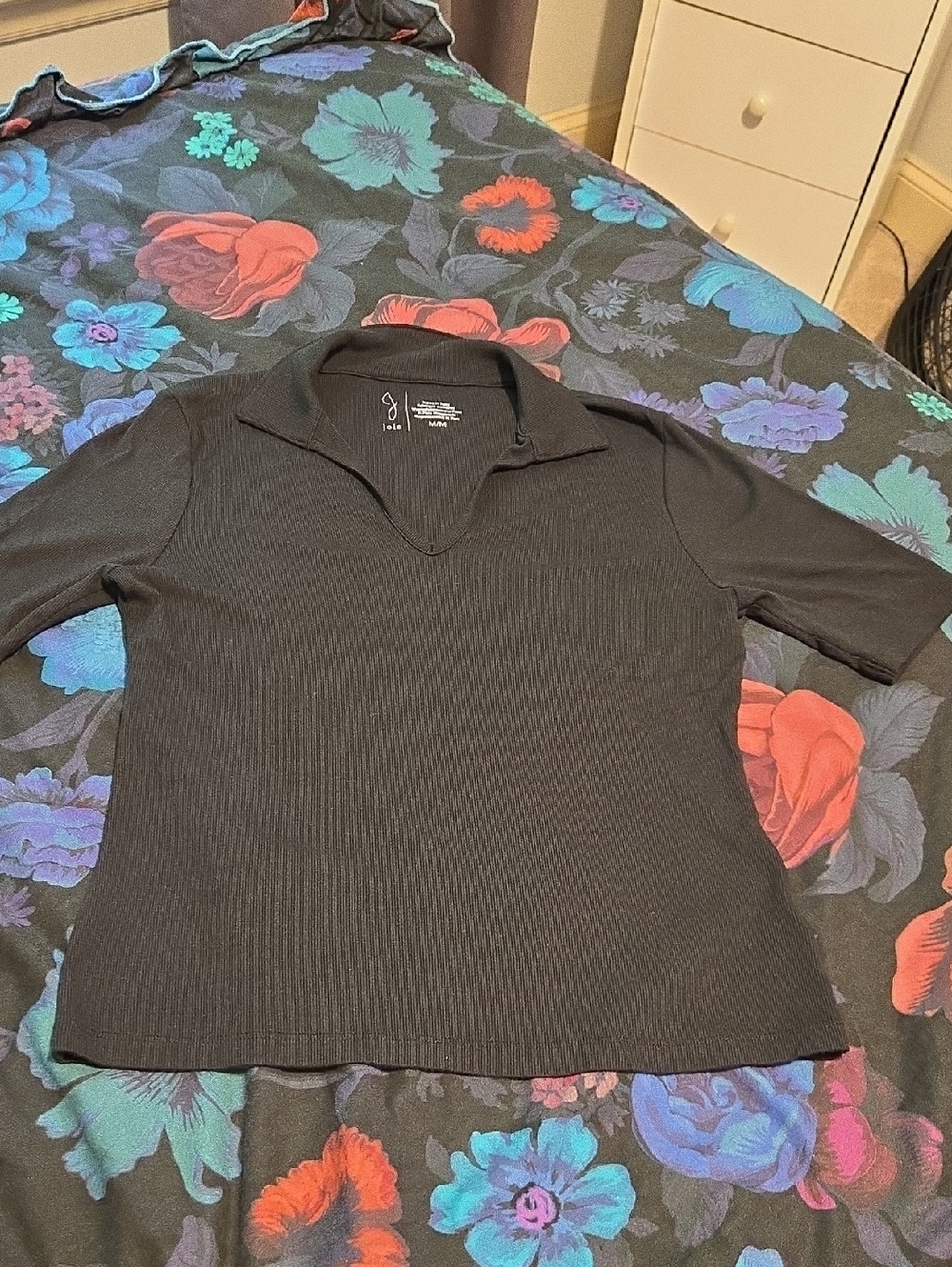Joie Ribbed Fitted Top